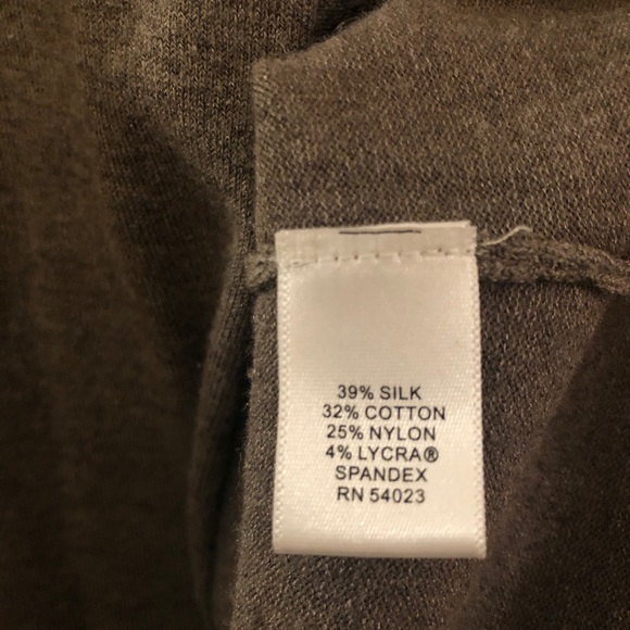 Banana Republic Silk Blend Brown Cardigan Sweater - Picture 5 of 6